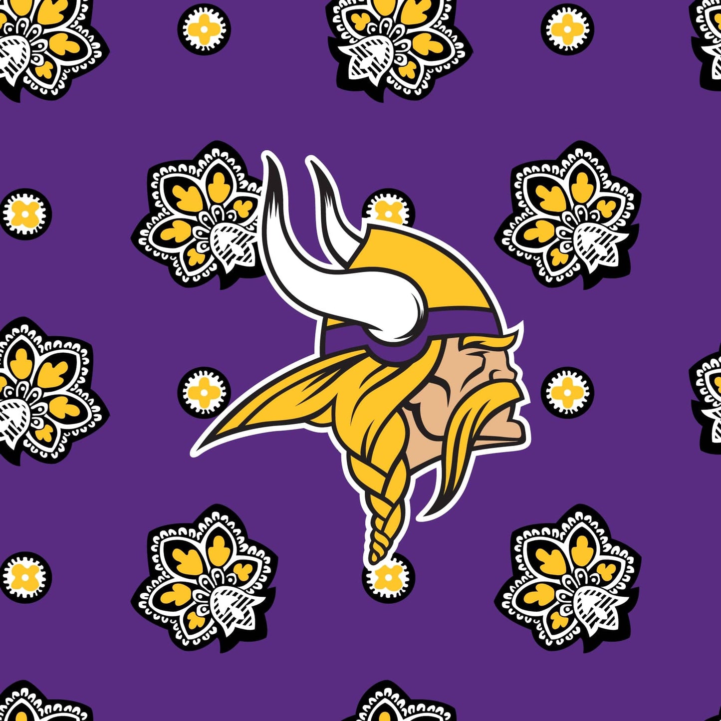 NFL Cooler-Minnesota Vikings Bandana-Image 3-Vera Bradley
