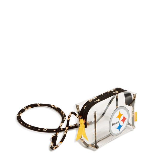 NFL Clear Crossbody-Pittsburgh Steelers Bandana-Image 2-Vera Bradley