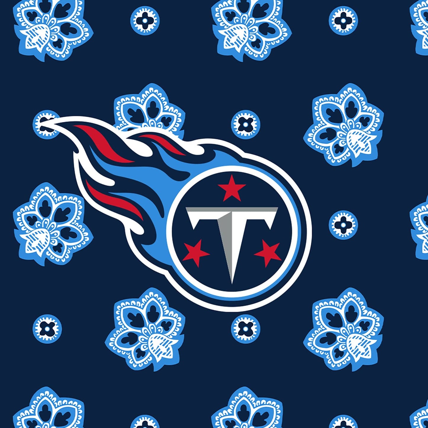 NFL Clear Small Belt Bag-Tennessee Titans Bandana-Image 3-Vera Bradley