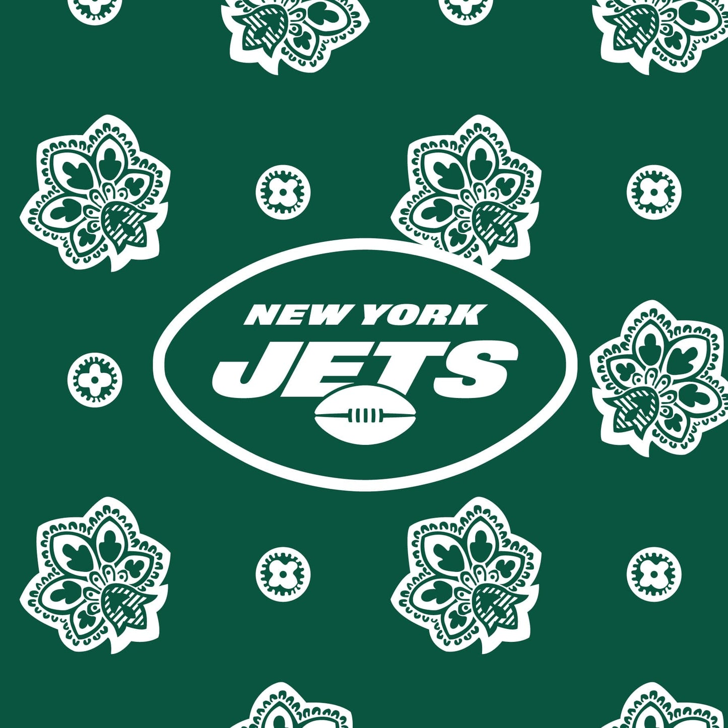 NFL Clear Small Belt Bag-New York Jets Bandana-Image 3-Vera Bradley