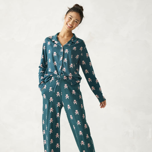 Long-Sleeved Pajama Set-Image 2-Vera Bradley