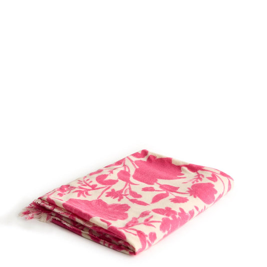 Blanket Wrap-Flourishing Garden Silhouette-Image 2-Vera Bradley