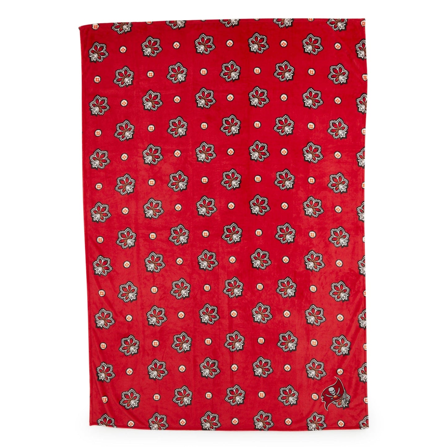 NFL Oversized Throw Blanket-Tampa Bay Buccaneers Bandana-Image 3-Vera Bradley