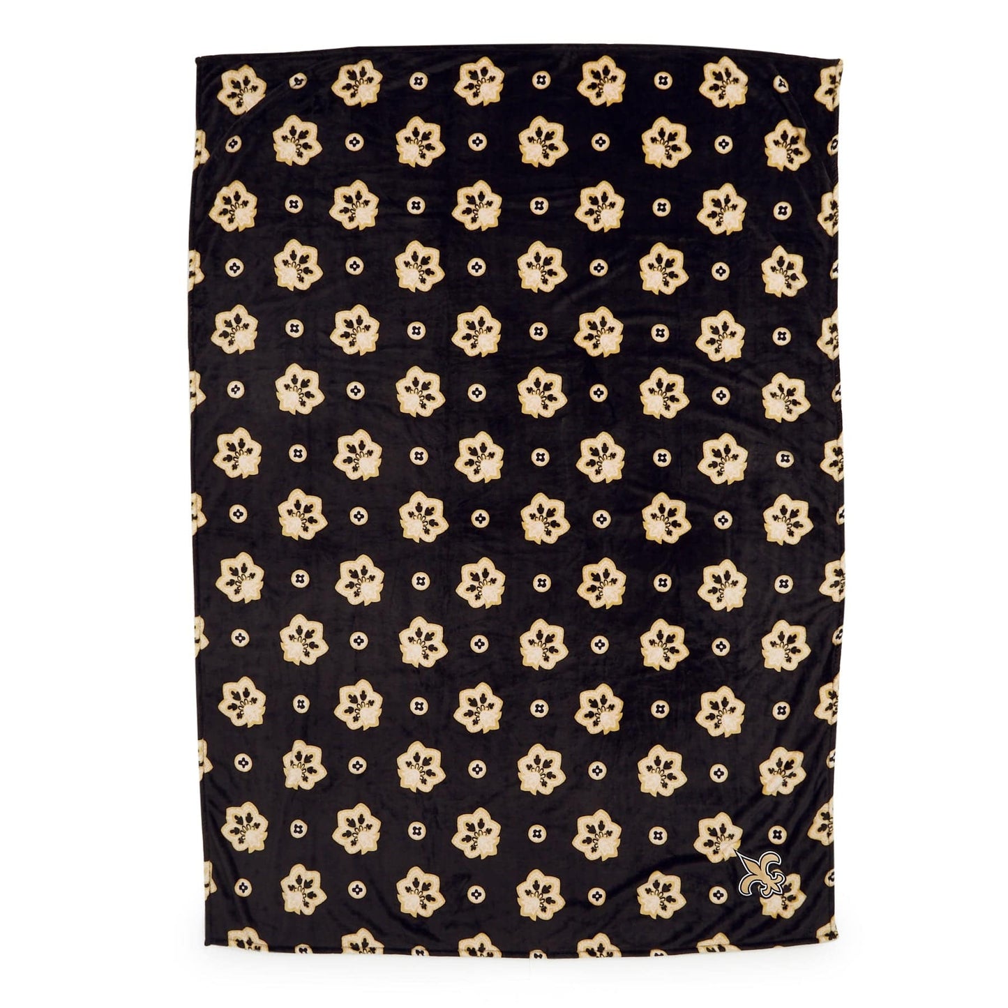 NFL Oversized Throw Blanket-New Orleans Saints Bandana-Image 3-Vera Bradley