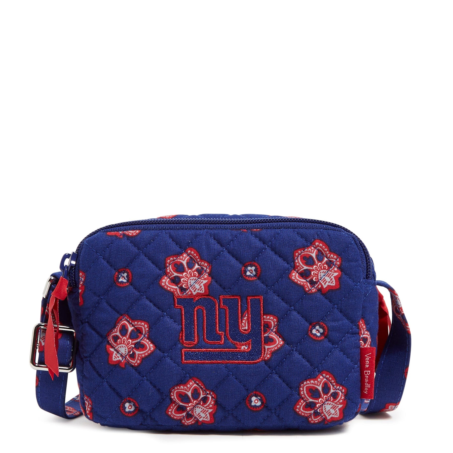 NFL RFID Small Stadium Crossbody Bag-New York Giants Bandana-Image 2-Vera Bradley