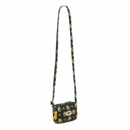 NFL RFID Small Stadium Crossbody Bag-Green Bay Packers Bandana-Image 3-Vera Bradley
