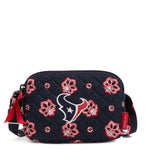NFL RFID Small Stadium Crossbody Bag-Houston Texans Bandana-Image 2-Vera Bradley
