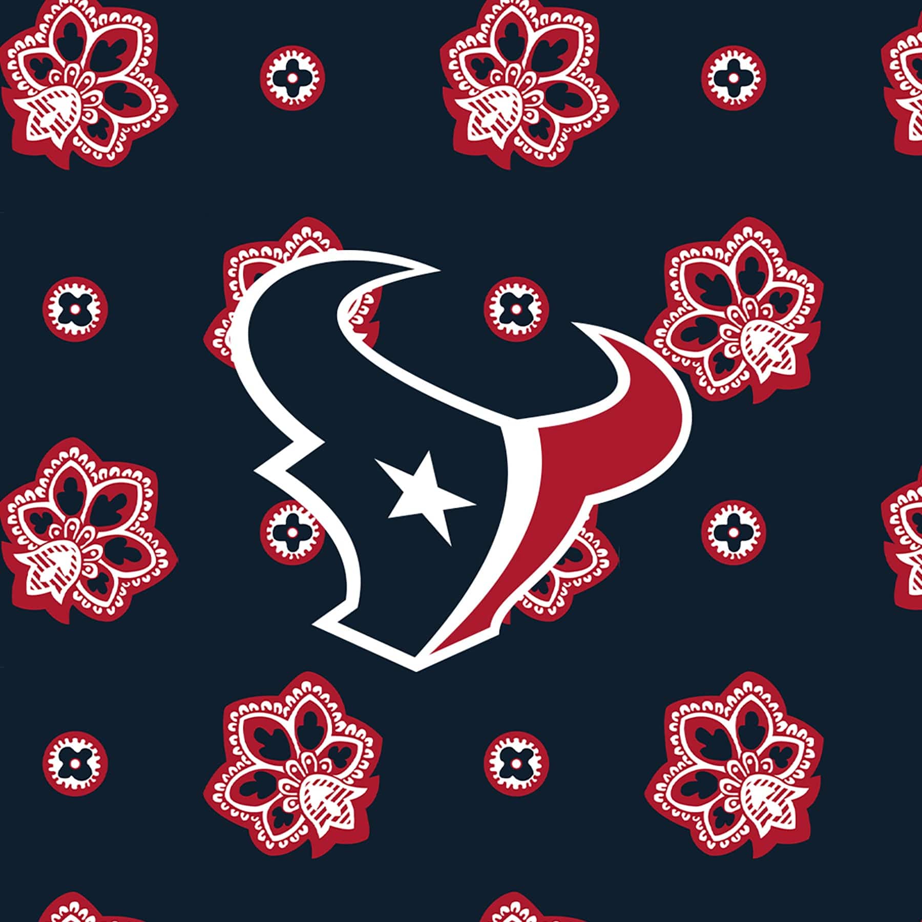 NFL RFID Small Stadium Crossbody Bag-Houston Texans Bandana-Image 4-Vera Bradley