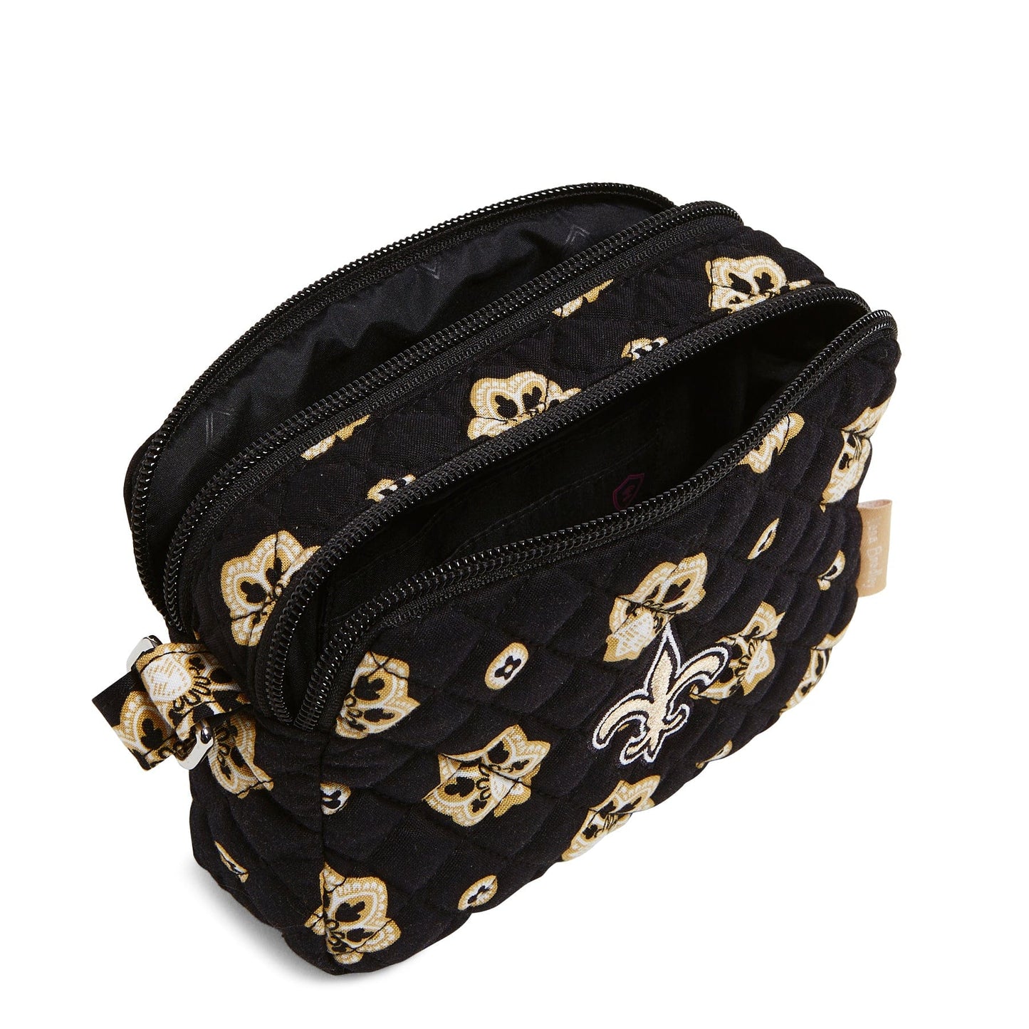 NFL RFID Small Stadium Crossbody Bag-New Orleans Saints Bandana-Image 3-Vera Bradley