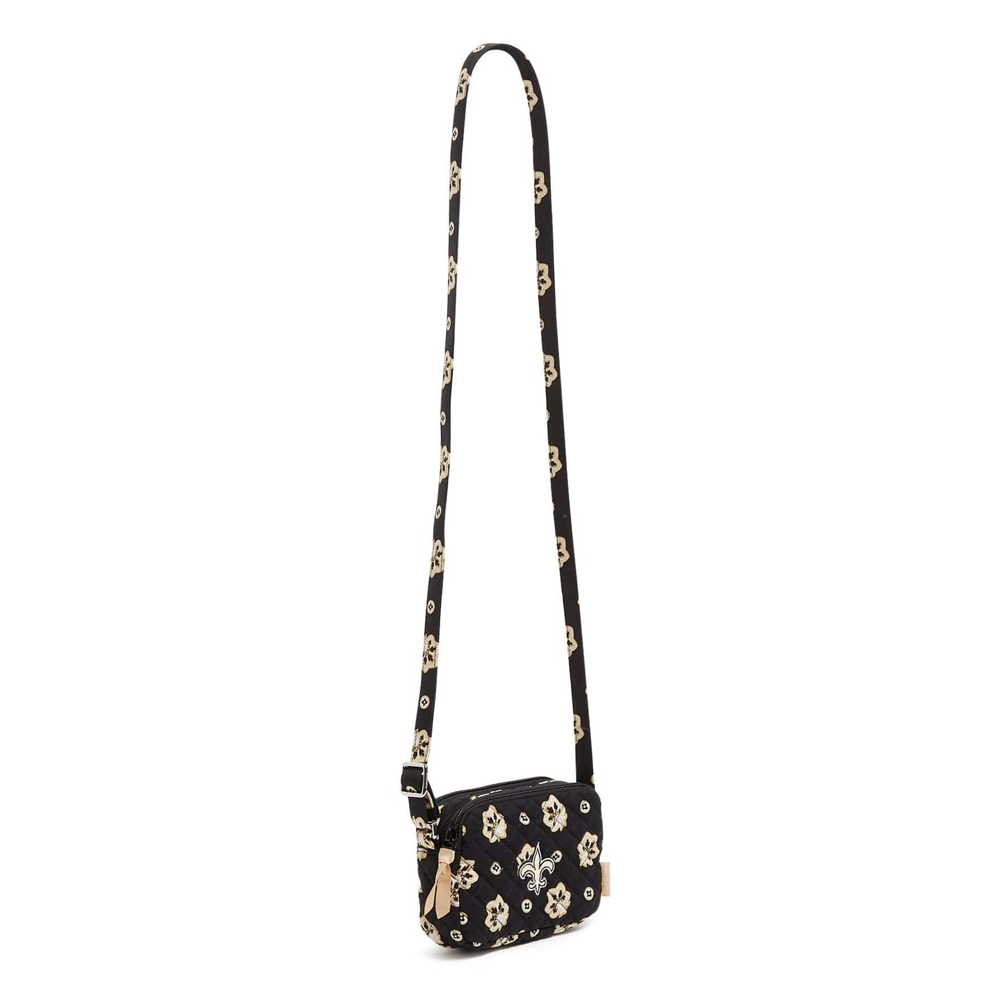 NFL RFID Small Stadium Crossbody Bag-New Orleans Saints Bandana-Image 3-Vera Bradley