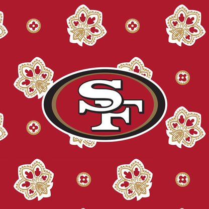 NFL RFID Small Stadium Crossbody Bag-San Francisco 49ers Bandana-Image 4-Vera Bradley