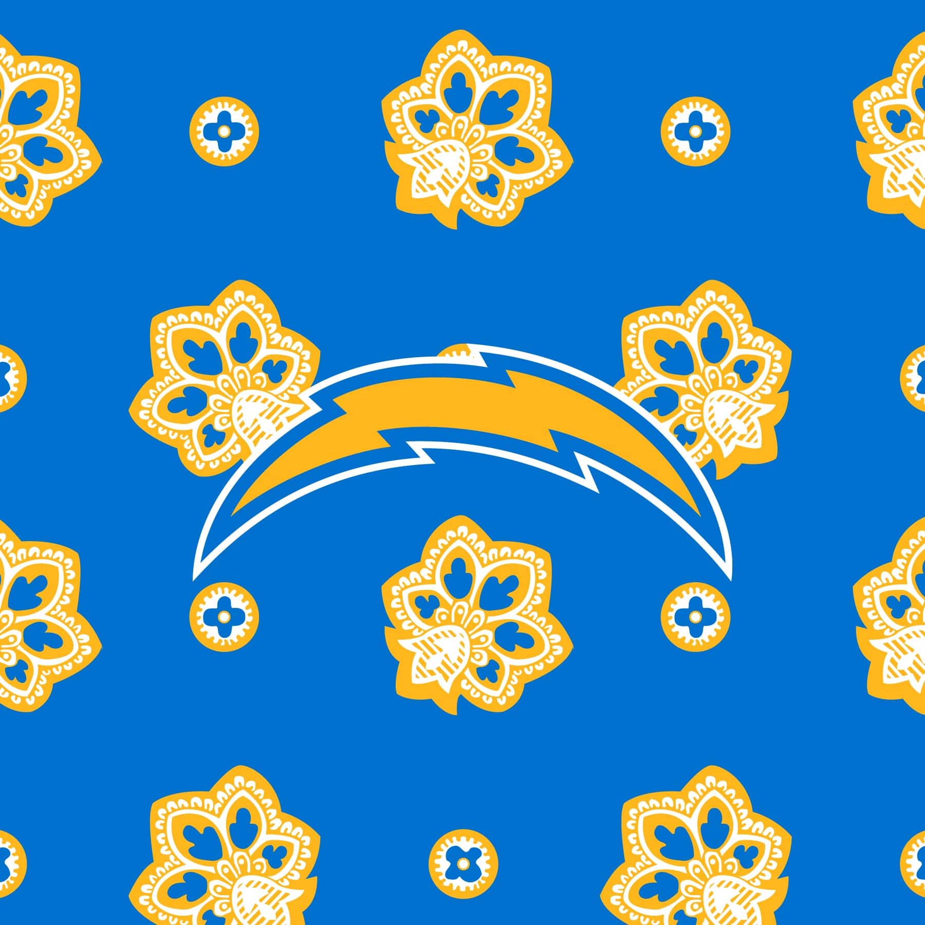 NFL RFID Small Stadium Crossbody Bag-Los Angeles Chargers Bandana-Image 3-Vera Bradley