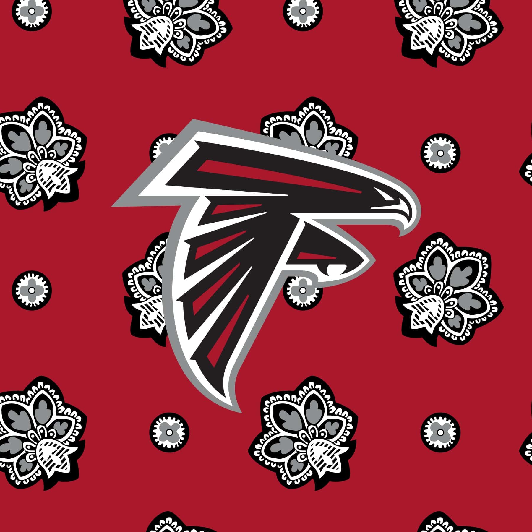 NFL RFID Small Stadium Crossbody Bag-Atlanta Falcons Bandana-Image 3-Vera Bradley