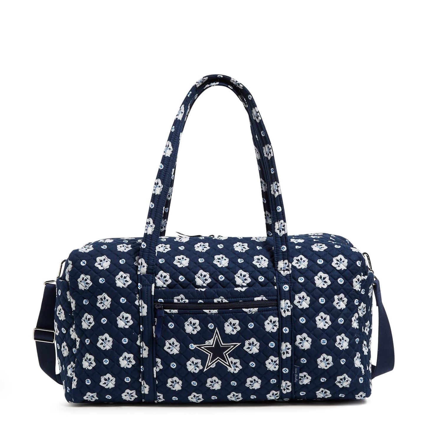 NFL Large Travel Duffel Bag-Dallas Cowboys Bandana-Image 2-Vera Bradley