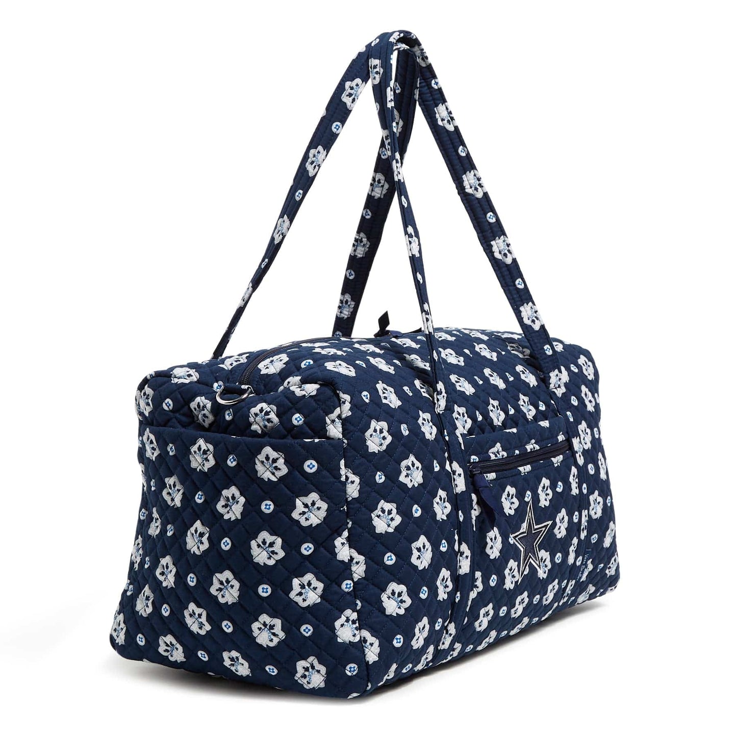NFL Large Travel Duffel Bag-Dallas Cowboys Bandana-Image 3-Vera Bradley
