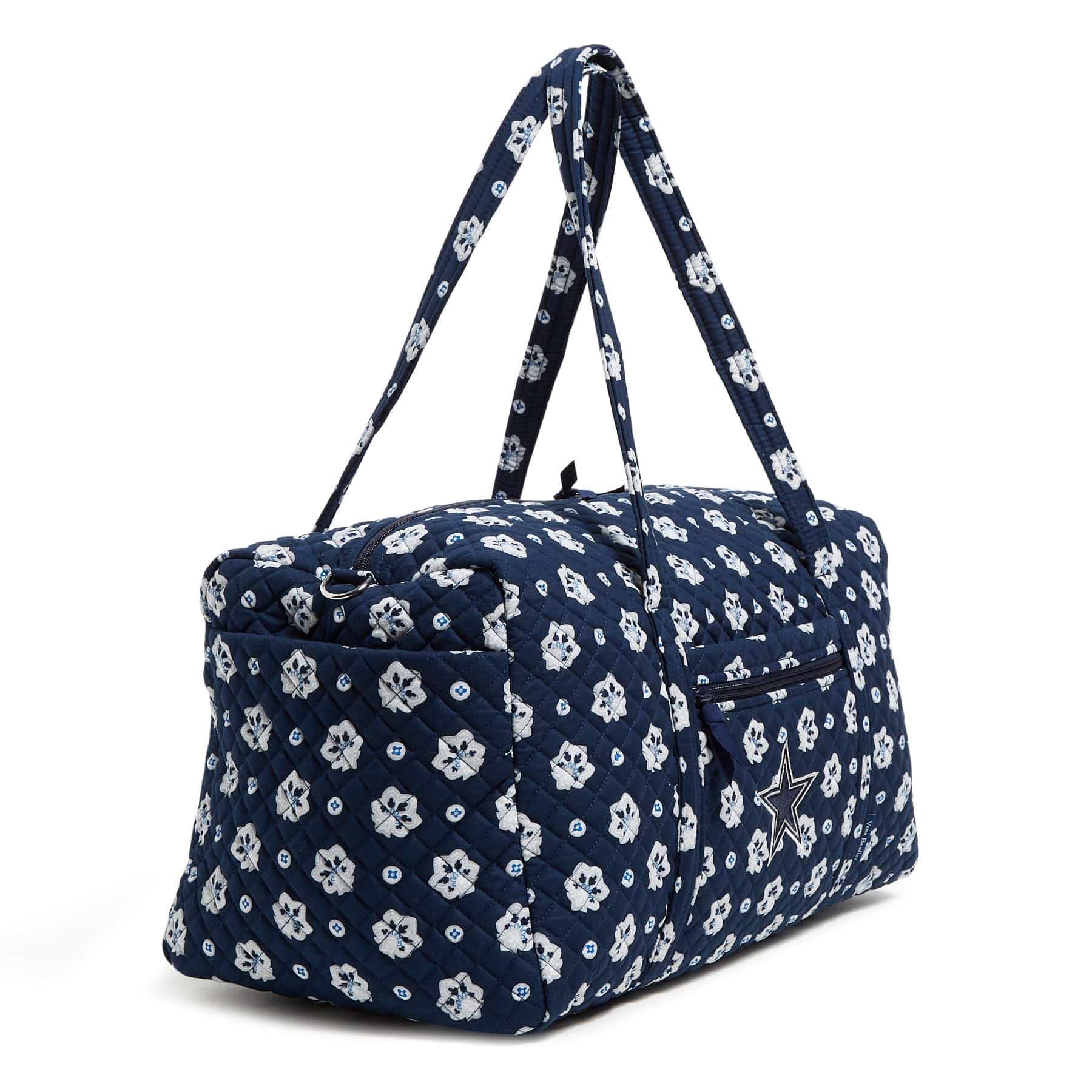 NFL Large Travel Duffel Bag-Dallas Cowboys Bandana-Image 3-Vera Bradley