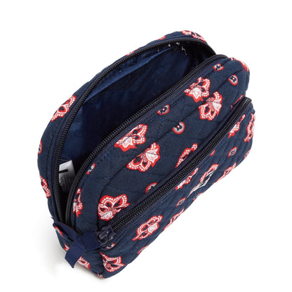 NFL Medium Cosmetic Bag-New England Patriots Bandana-Image 2-Vera Bradley