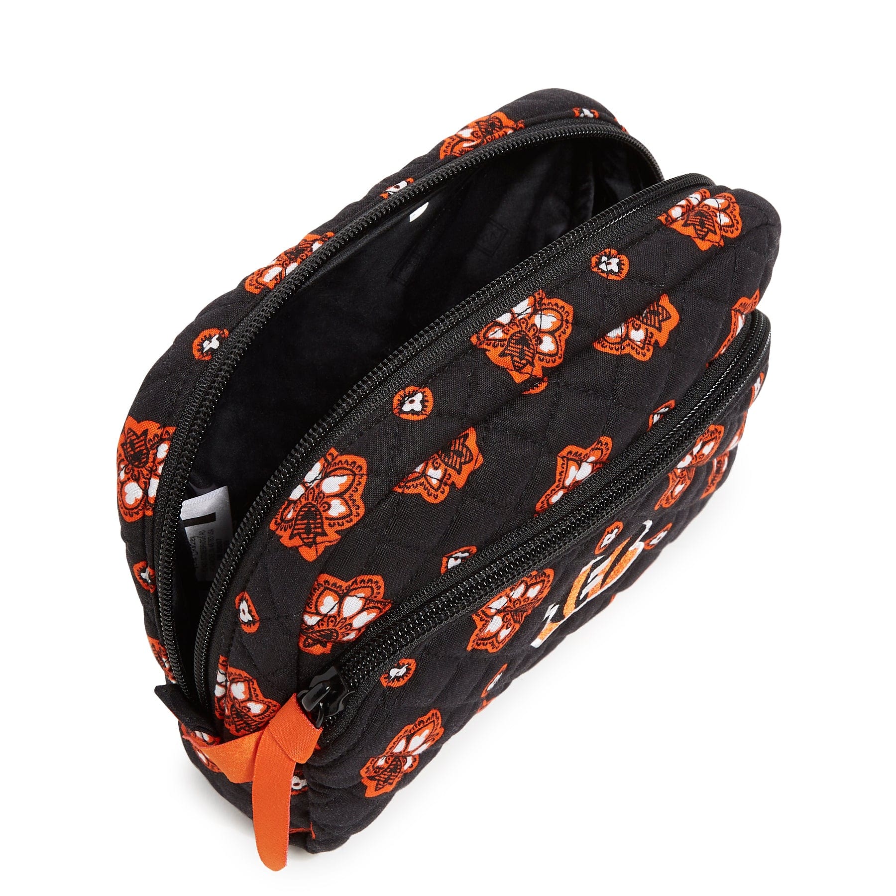 NFL Medium Cosmetic Bag-Cincinnati Bengals Bandana-Image 2-Vera Bradley