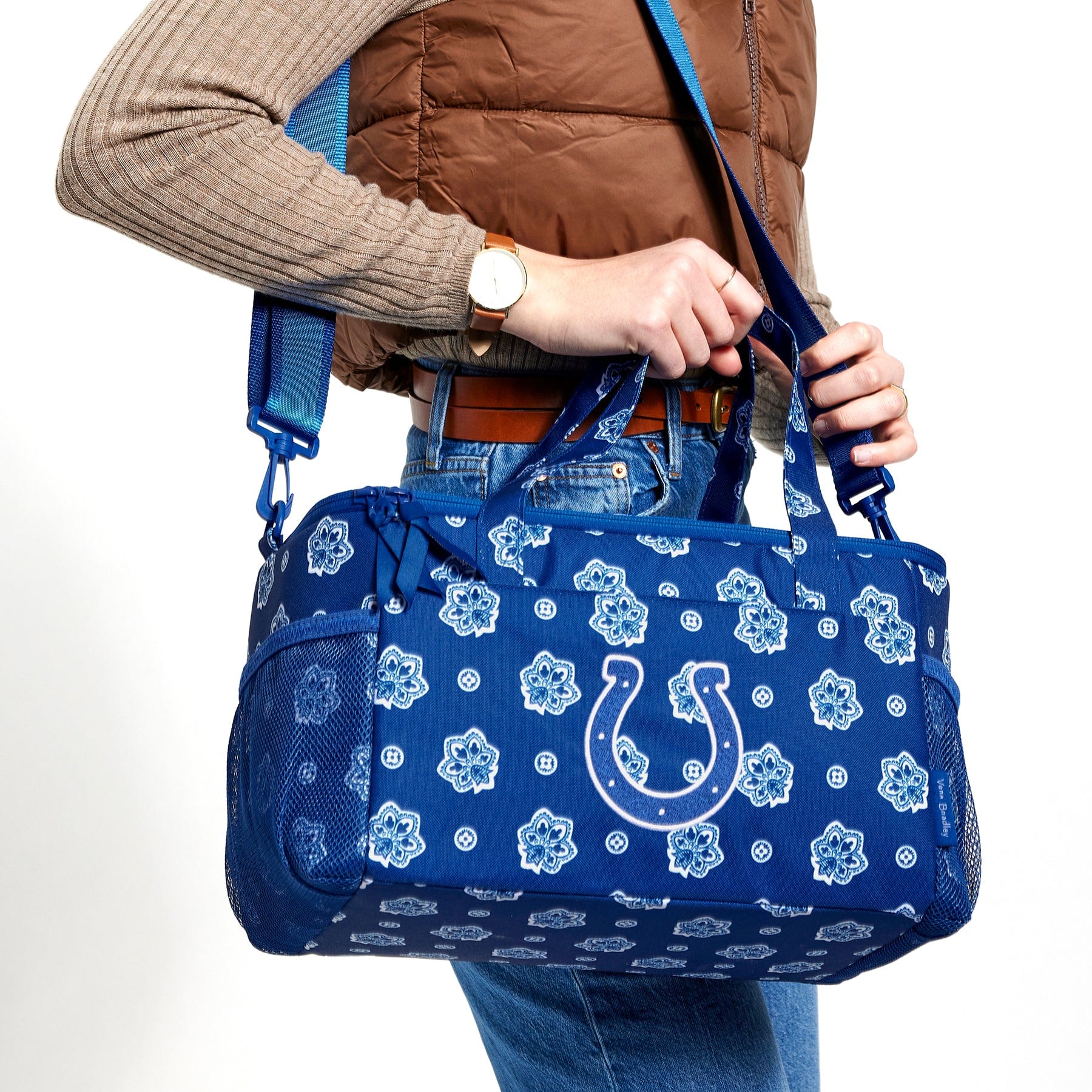 NFL Cooler-Indianapolis Colts Bandana-Image 1-Vera Bradley