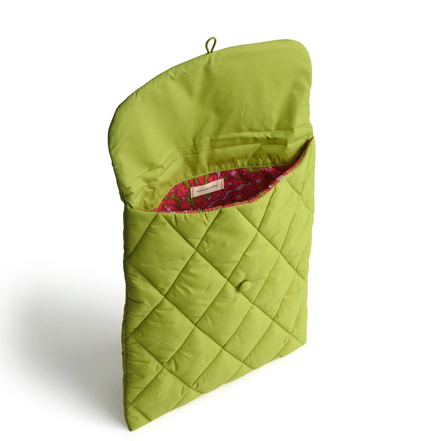 Small Envelope Tech Sleeve-Spinach Green-Image 3-Vera Bradley