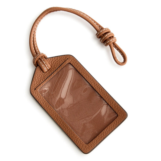 Luggage Tag-Roasted Pecan-Image 1-Vera Bradley