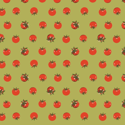 Zip Card Pouch Lanyard-Tiny Tomatoes Palm-Image 3-Vera Bradley