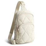 Lorman Sling Backpack-Pumice Stone-Image 1-Vera Bradley