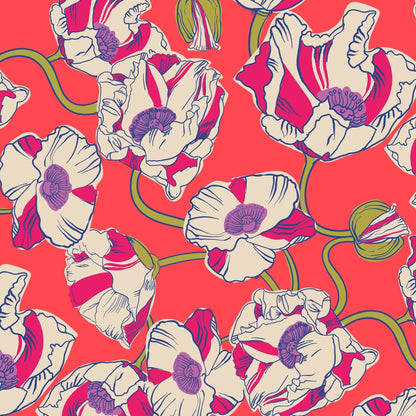 Miramar Weekender-Swirling Poppies-Image 6-Vera Bradley