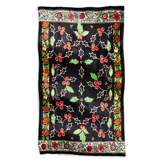 Plush Throw Blanket-Holly-Image 2-Vera Bradley