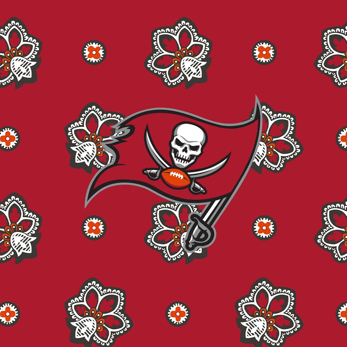 NFL Mini Belt Bag-Tampa Bay Buccaneers Bandana-Image 3-Vera Bradley