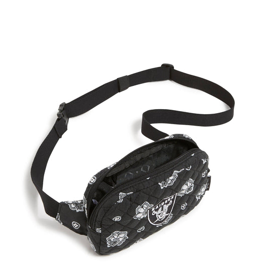 NFL Mini Belt Bag-Las Vegas Raiders Bandana-Image 2-Vera Bradley