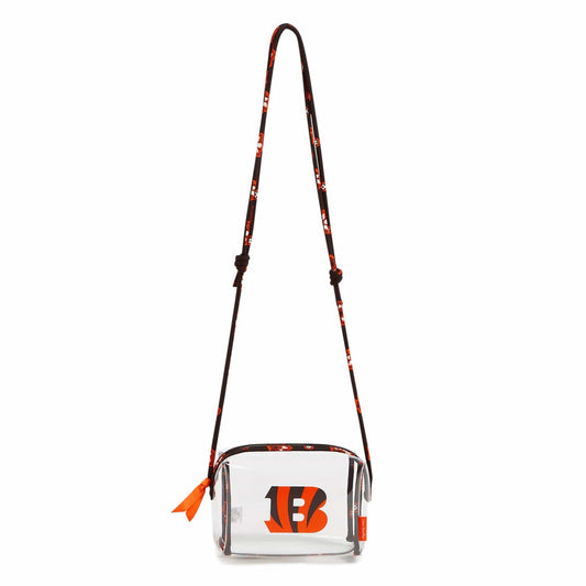 NFL Clear Crossbody-Cincinnati Bengals Bandana-Image 1-Vera Bradley