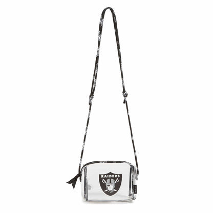 NFL Clear Crossbody-Las Vegas Raiders Bandana-Image 1-Vera Bradley
