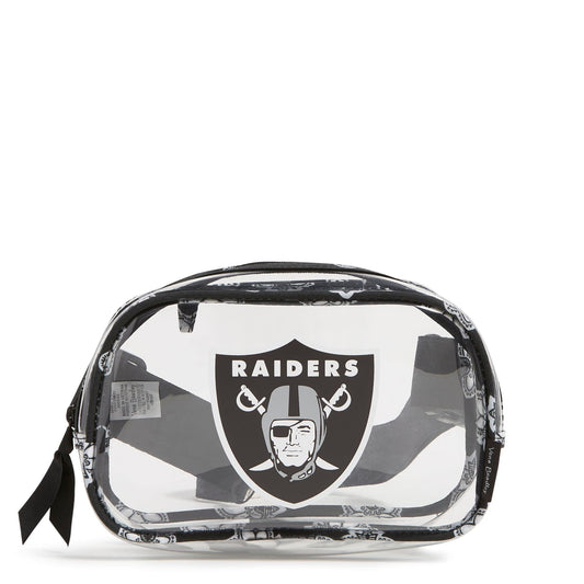NFL Clear Small Belt Bag-Las Vegas Raiders Bandana-Image 1-Vera Bradley