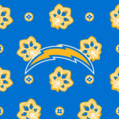 NFL Clear Small Belt Bag-Los Angeles Chargers Bandana-Image 3-Vera Bradley