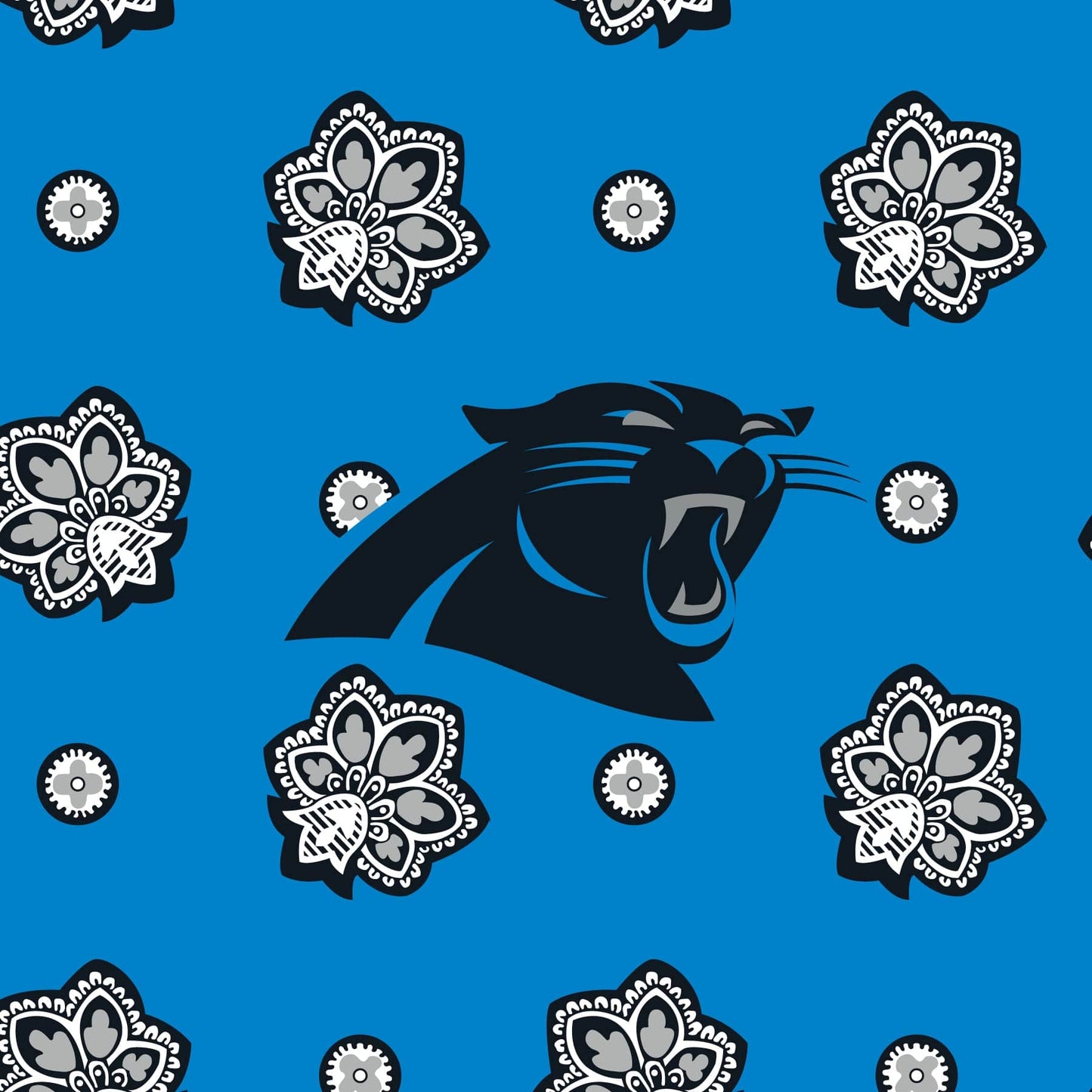 NFL Clear Small Belt Bag-Carolina Panthers Bandana-Image 3-Vera Bradley