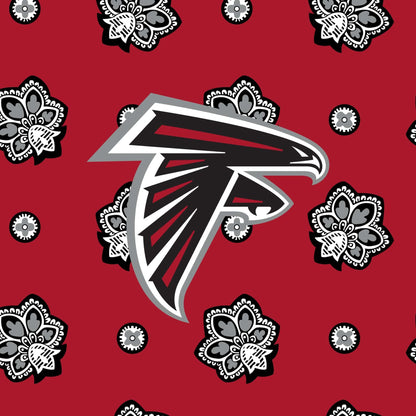 NFL Clear Small Belt Bag-Atlanta Falcons Bandana-Image 3-Vera Bradley