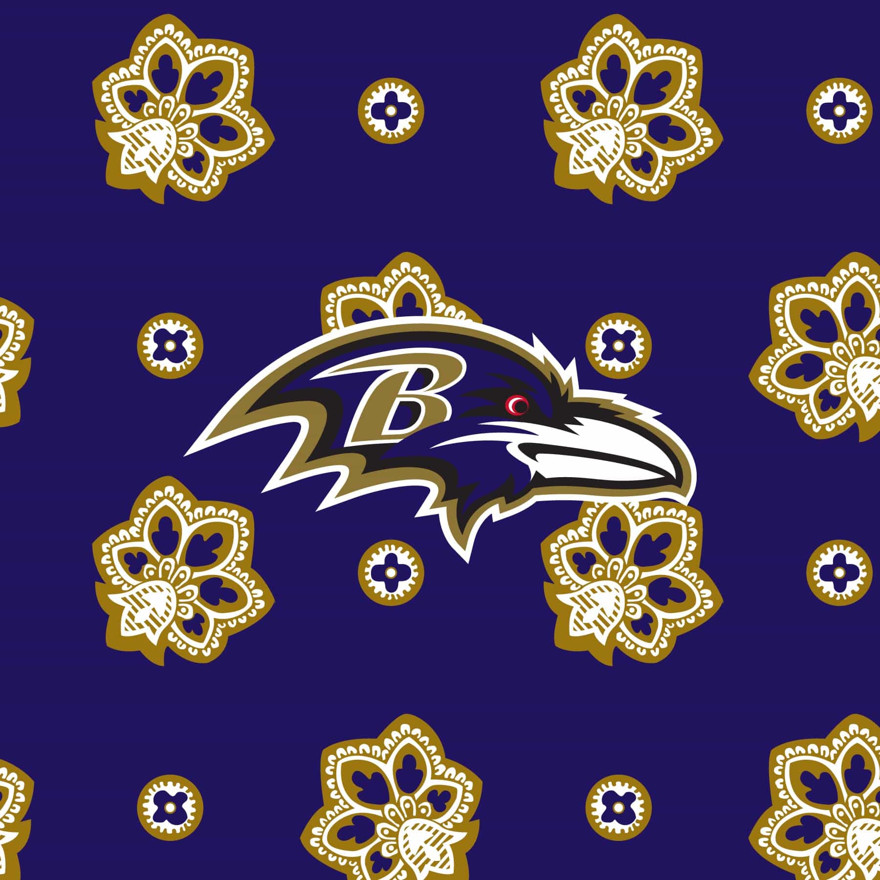 NFL Clear Small Belt Bag-Baltimore Ravens Bandana-Image 3-Vera Bradley