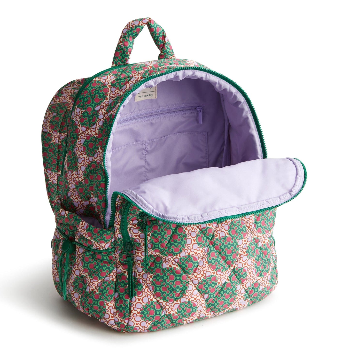 Disney Bancroft Backpack-Mickey Mouse Kaleidoscope Lavender-Image 4-Vera Bradley