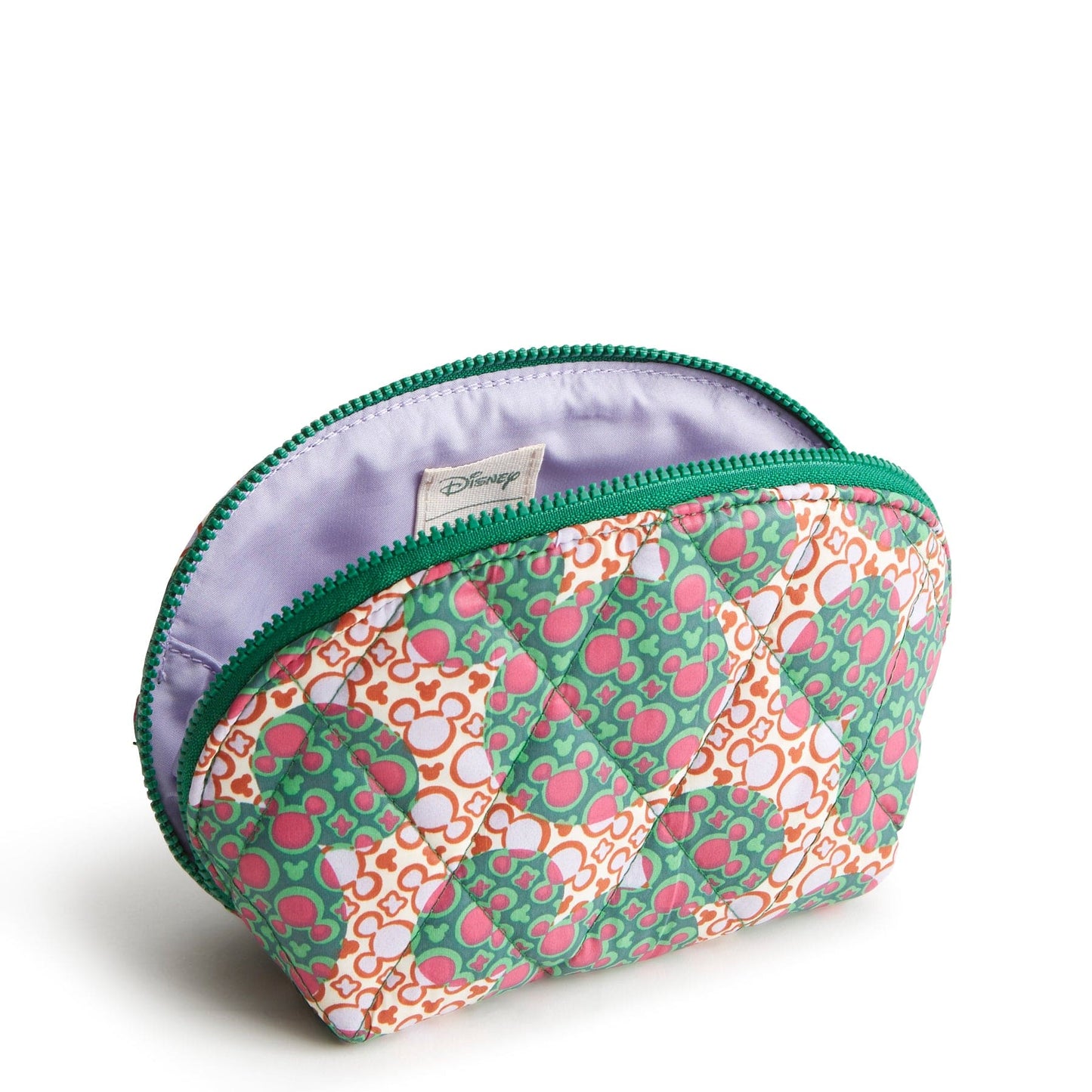 Disney Mini Dome Cosmetic-Mickey Mouse Kaleidoscope Lavender-Image 2-Vera Bradley