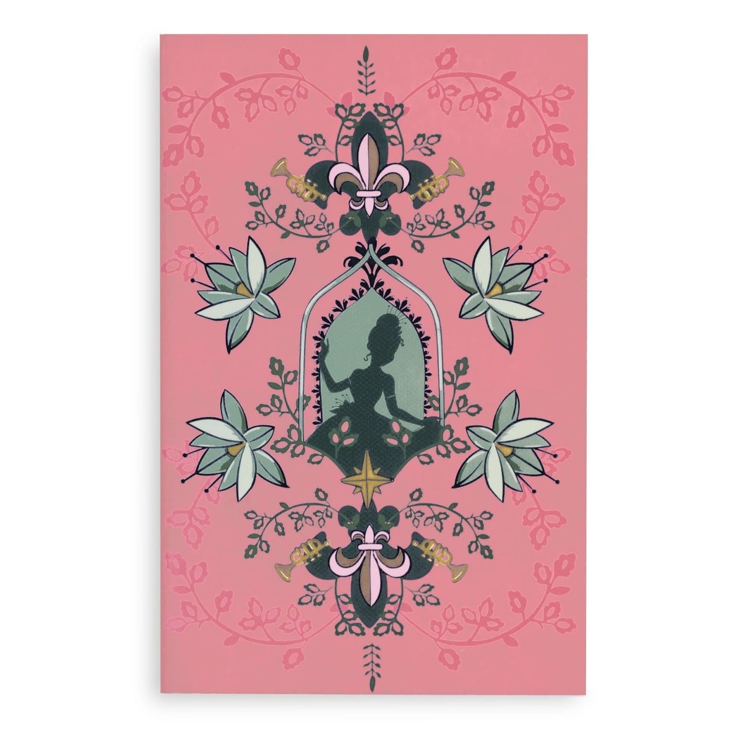 Disney Mini Notebook Set of 2-Tiana Silhouette Medallion-Image 1-Vera Bradley