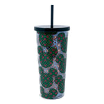 Disney Tumbler with Straw-Mickey Mouse Kaleidoscope Multi-Image 1-Vera Bradley