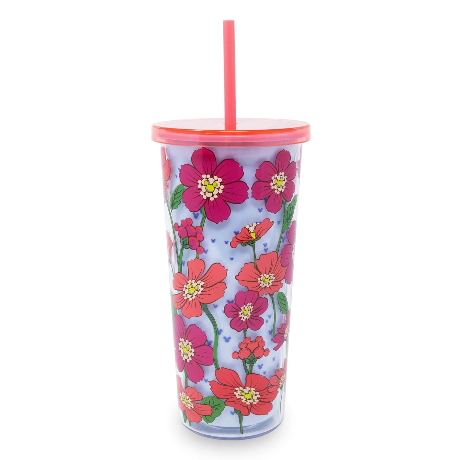 Disney Tumbler with Straw-Mickey Meadow-Image 1-Vera Bradley