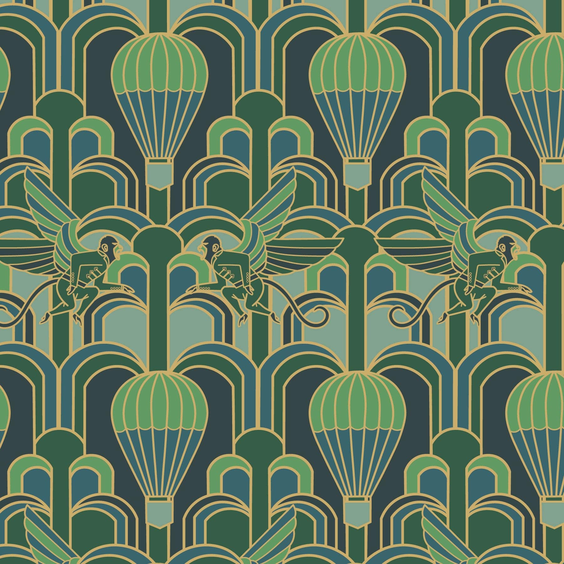 Wicked Mini Umbrella-Land of Oz-Image 3-Vera Bradley