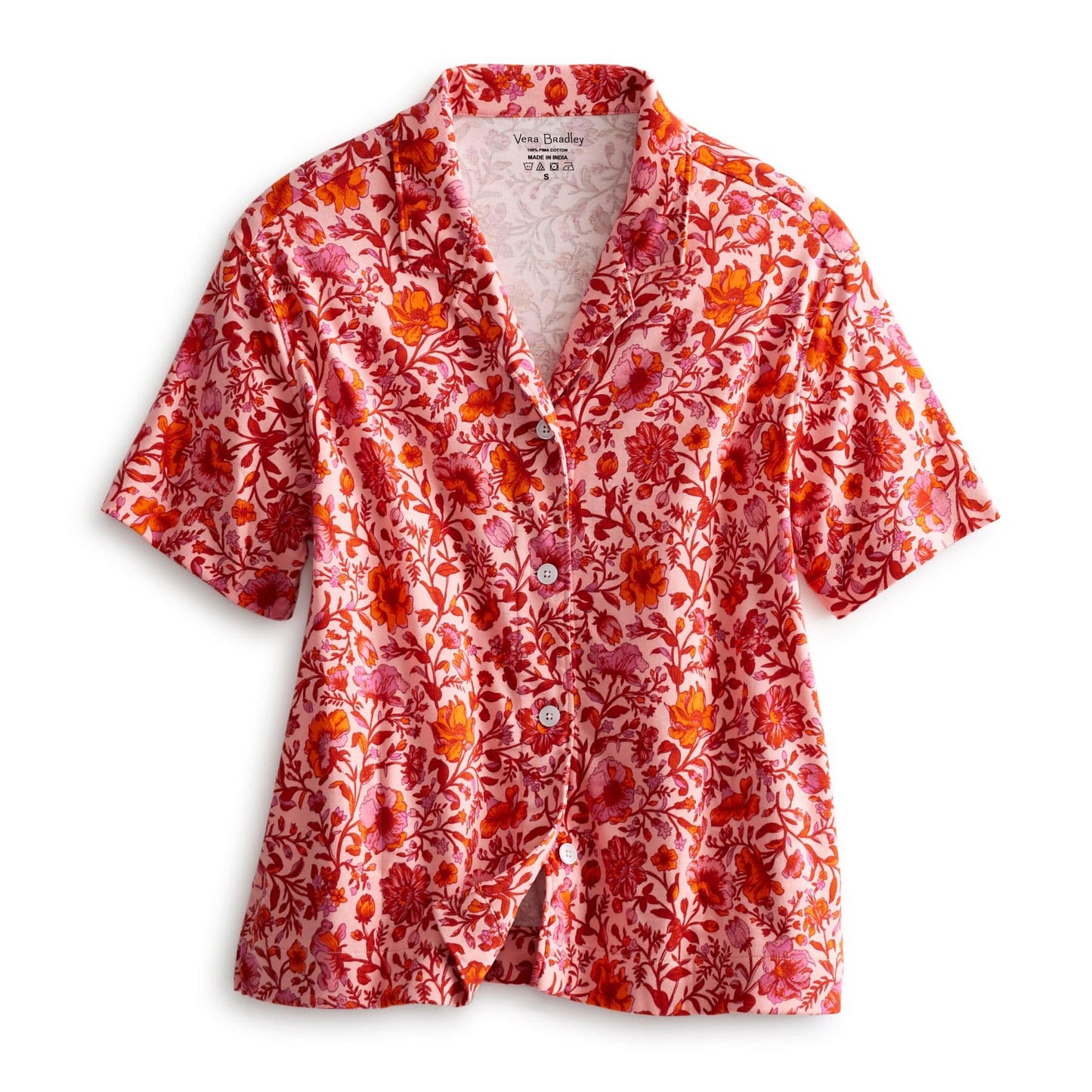 Button-Down Pajama Set-Image 2-Vera Bradley