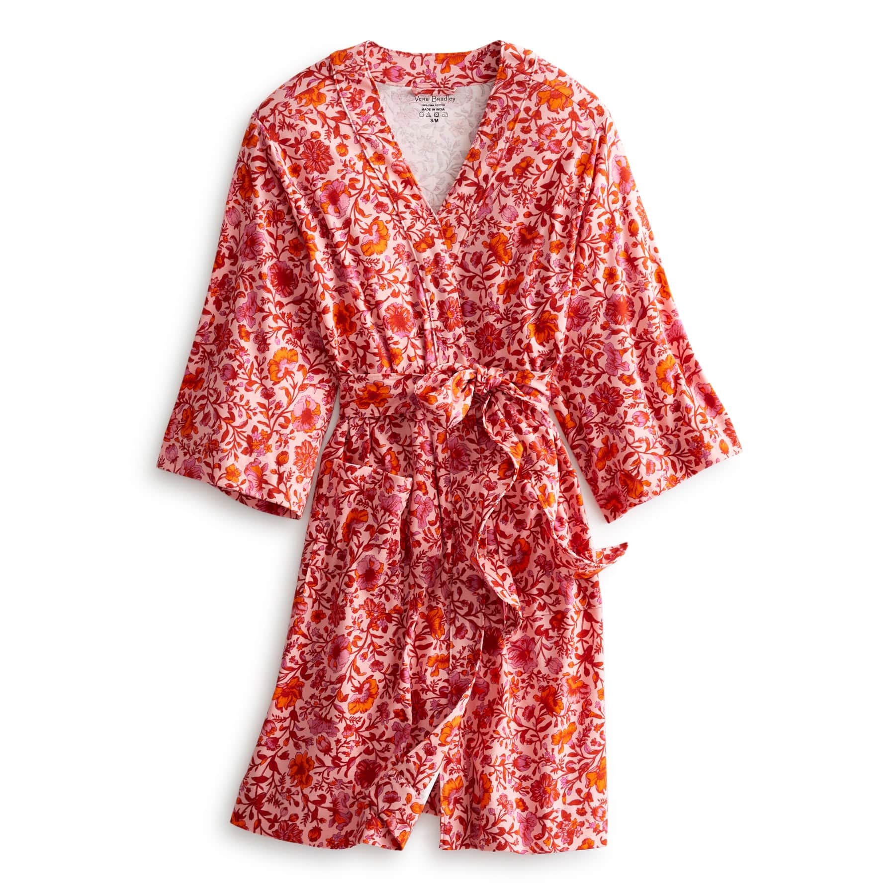 Knit Robe-Flourishing Garden Light-Image 1-Vera Bradley