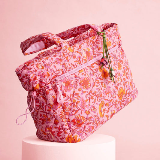 Hathaway Tote Bag-Flourishing Garden-Image 2-Vera Bradley