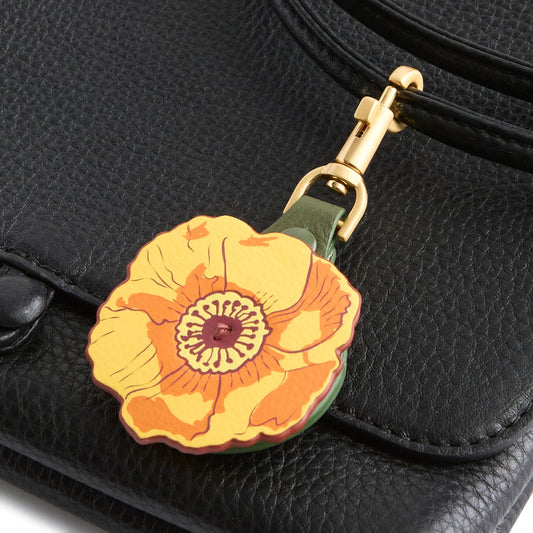 Poppy Bag Charm for AirTag-Poppy-Image 2-Vera Bradley