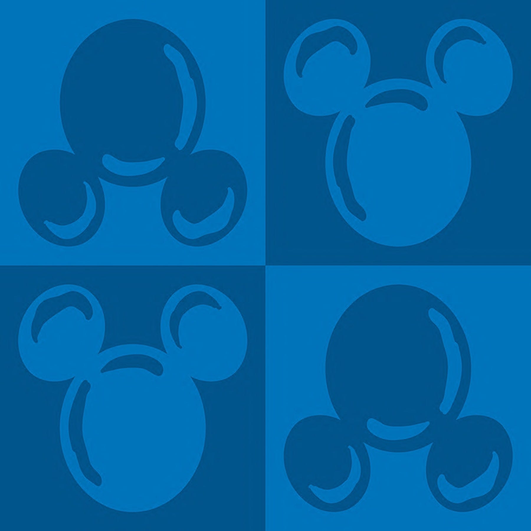 Disney Mini Dome Cosmetic-Image 3-Vera Bradley
