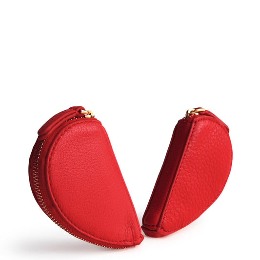 Heart Coin Pouch-Goji Berry Red-Image 2-Vera Bradley